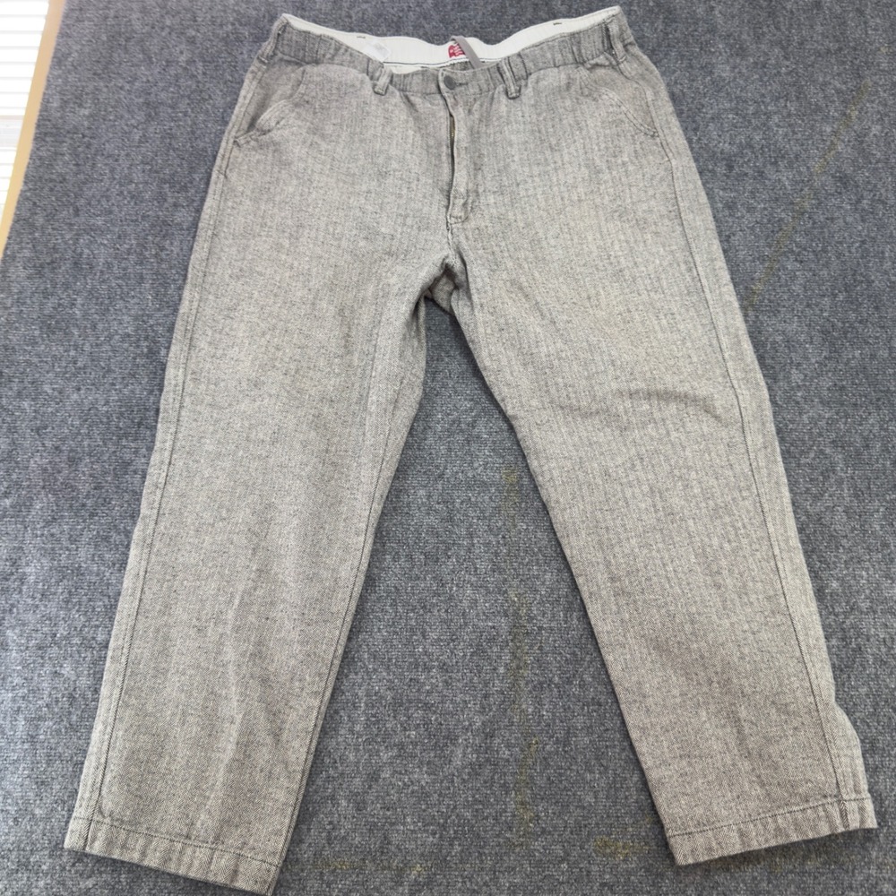 Levi's XX Chino EZ Taper Herringbone Pants Grey Size XL